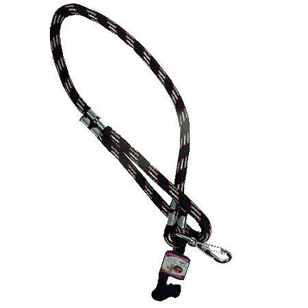 Guia de Corda Roliça Grossa Furacão Pet 1 m x 16 mm Preta