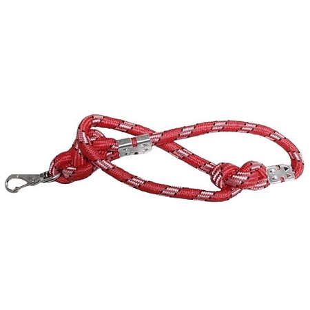 Guia de Corda Roliça Grossa Furacão Pet 1 m x 16 mm Vermelha