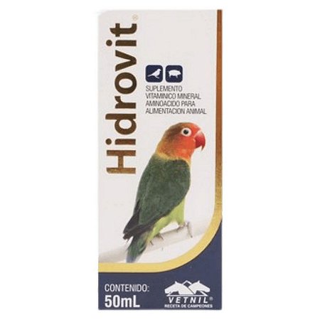 Hidrovit Polivitamínico - 50ml e 250ml