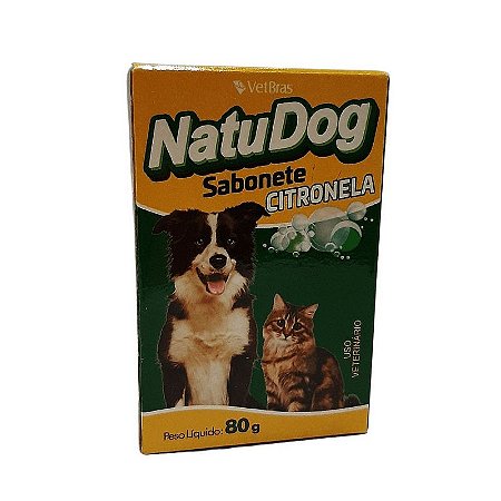Sabonete Citronela - NatuDog - 80g