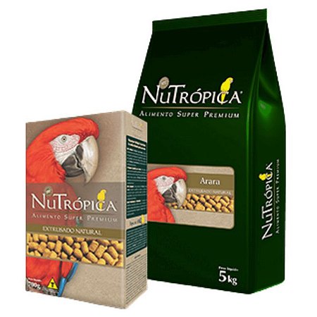 Extrusada Nutrópica - Arara - Natural - 5kg