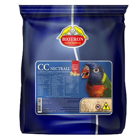 Papa CC Nectrall Biotron - Lóris Adultos - 500g