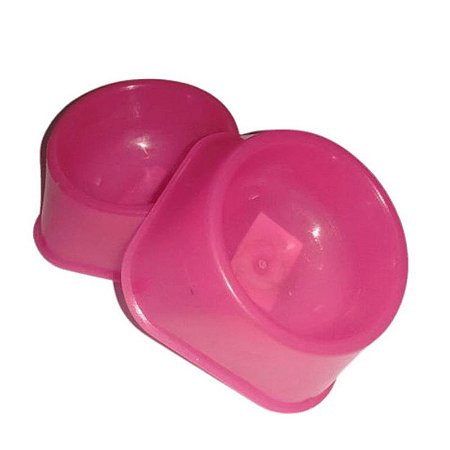 Porta Farinhada Tigela Italiano - Rosa Pink