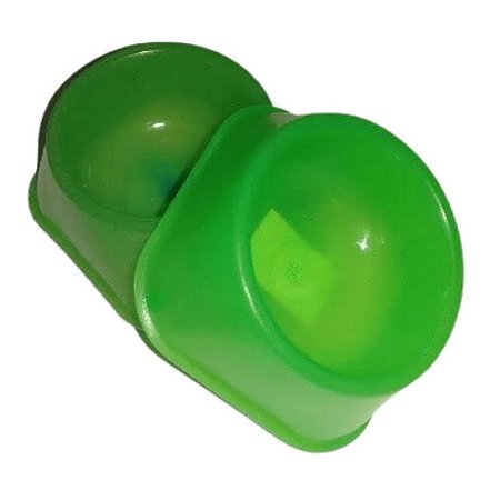 Porta Farinhada Tigela Italiano - Verde