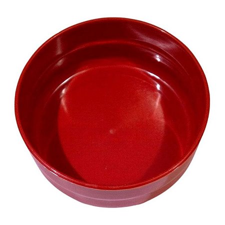 Porta Farinhada Tigela Redonda Grande - Animalplast - Vermelho