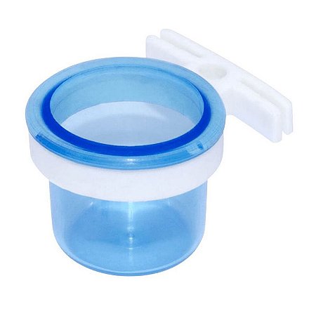 Porta Vitamina com Suporte - Grande - Azul - Toco Tucano