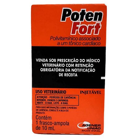 Poten Fort Frasco - Ampola 10ml
