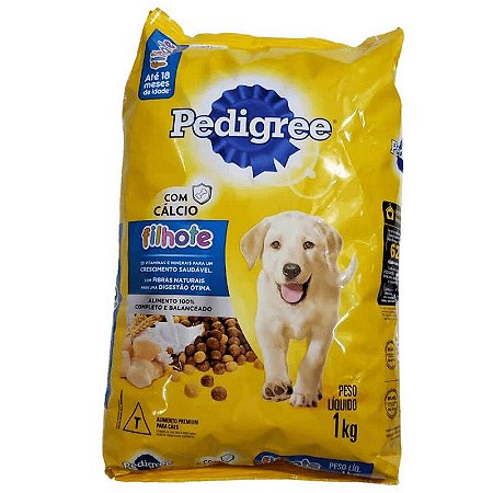 Ração Pedigree - Para Cães Filhotes Raças Médias e Grandes - 1kg