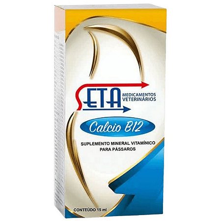 Seta Cálcio B12 - 15ml - Suplemento Mineral