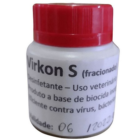 Virkon S Fracionado - Desinfetante - 100g