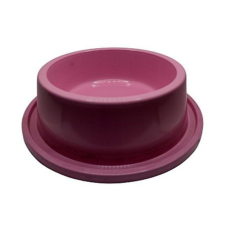 Comedouro de Plástico Anti-Formiga N2 600ml - Rosa