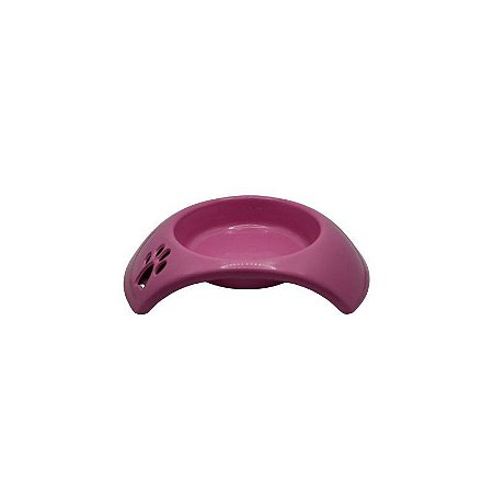 Comedouro de Plástico Premium Pequeno 100ml - Rosa