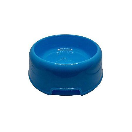 Comedouro de Plástico Simples 200ml - Azul