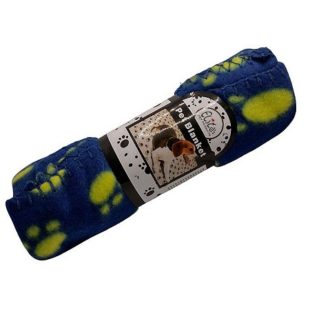 Manta Soft Pet Blanket M 100x70cm - Azul