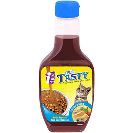 Molho IPET Tasty Cat 250g - Peixe