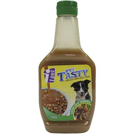 Molho IPET Tasty Dog 250g - Carne com Vegetais