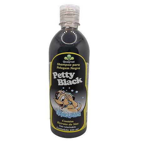 Shampoo Petty Black 500ml - Pelagem Negra