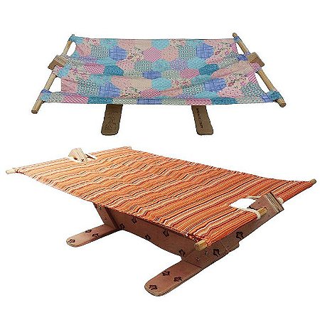 Cama de Gato - Rede de Tecido - Pinguim