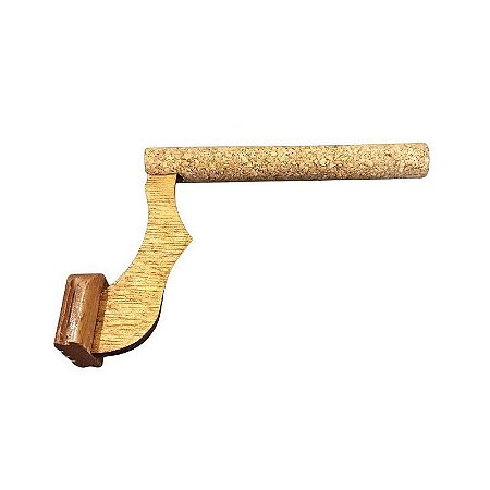 Poleiro Dorminhoco Com Cortiça - Tipo Luxo - Malha Larga