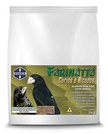 Farinatta Curiós e Bicudos 5kg - Amgercal