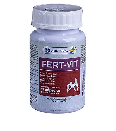 Fert-Vit 25 Cápsulas - Amgercal