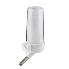 Bebedouro Esfera Inox Pássros E Roedores 50ml - Injetfour Cor Branco