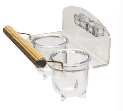 Comedouro Canto Clássico N2 Cristal