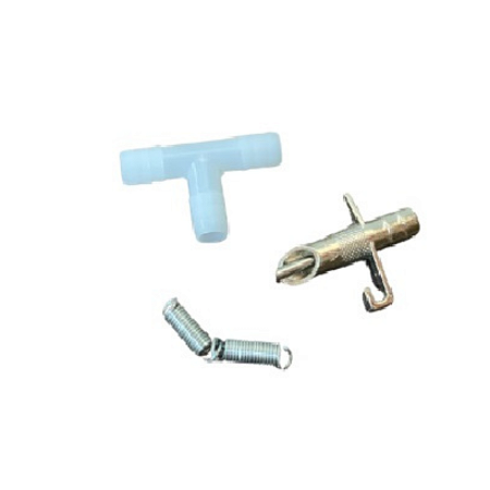 Conjunto Bebedouro Automático  Em Metal+ Mola + Adaptador T