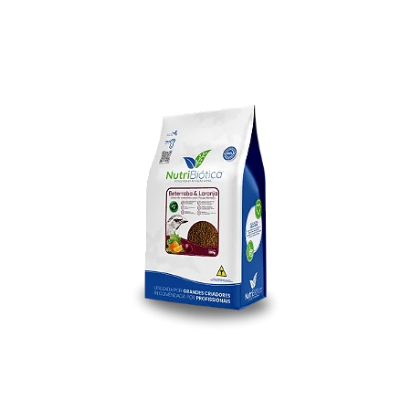 Extrusada - Nature Beterraba e Laranja Passeriforme - 300g