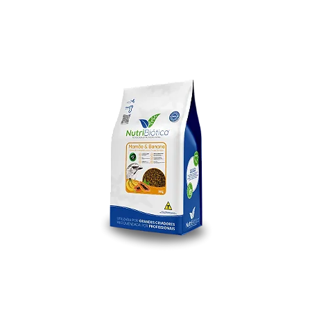 Extrusada - Nature Mamao e Banana Passeriforme - 300g