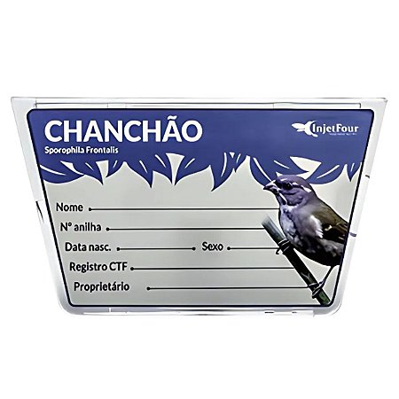 Placa de Identificação Chanchão | Injetfour