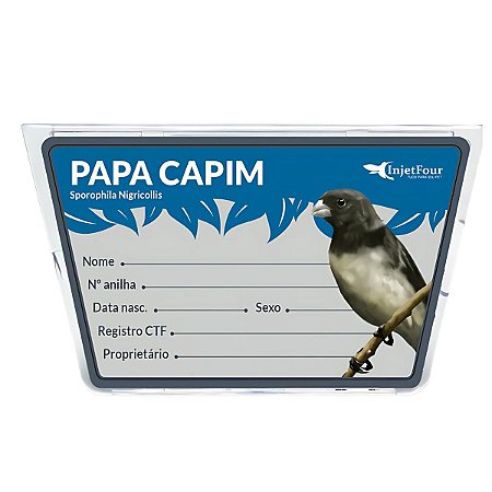 Placa de Identificação Papa Capim | Injetfour