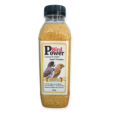 Extrusada Power Bird Coleiro Natural - 330g | Power Bird