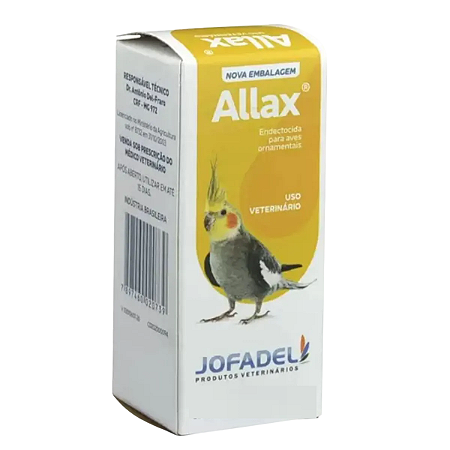 Allax 20ml Ivermectina Para Aves