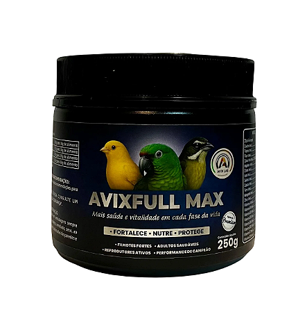 Avixfull Max Suplemento Completo Para Pássaros 250g