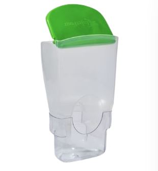 Extensor de Sementes Verde e Base Meia-Lua Cristal | Injetfour