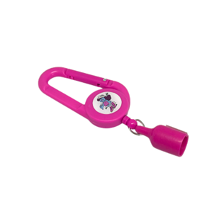Prendedor de isqueiro (anti-rato) - Rosa P/ Mini Clipper