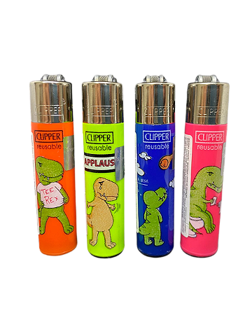 Mini Clipper Colecionável - Dino Sentences