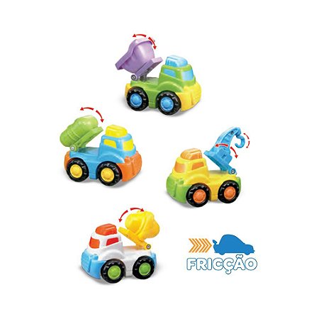 Cole‡Æo Mini Truck Divertido - Zoop Toys