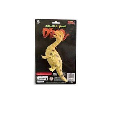 Boneco Coleção  Dinossauros Estica e Puxa - Zoop Toys
