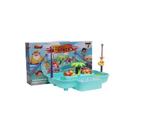Clubinho Da Pesca Eletrônico Infantil Educativo - Zoop Toys