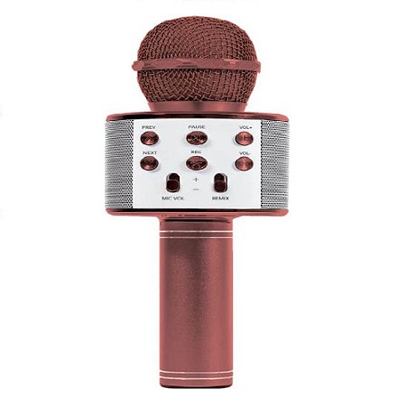 Microfone Infantil Star Voice Bluetooth Rosê - Zoop Toys