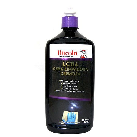 LC11A 500ml Cera limpadora cremosa - Lincoln