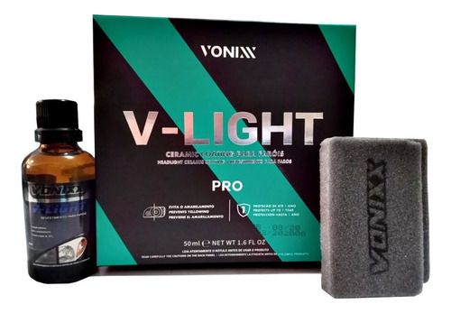 V-LIGHT PRO 50ml Vitrificador de farol - Vonixx