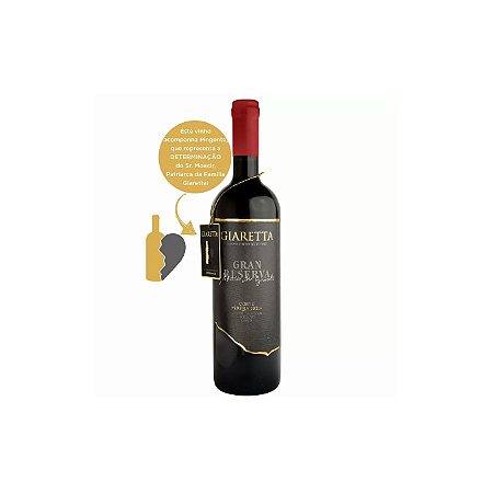 Vinho Tinto Gran Reserva Corte HOMENAGEM Moacir Ari Giaretta 750ml
