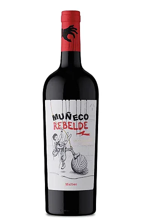 Vinho Malbec Argentino Muneco Rebelde 750ml