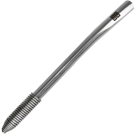 Bomba De Terere Black Erva C/ Mola Externa Cônica Cromada Inox 17cm