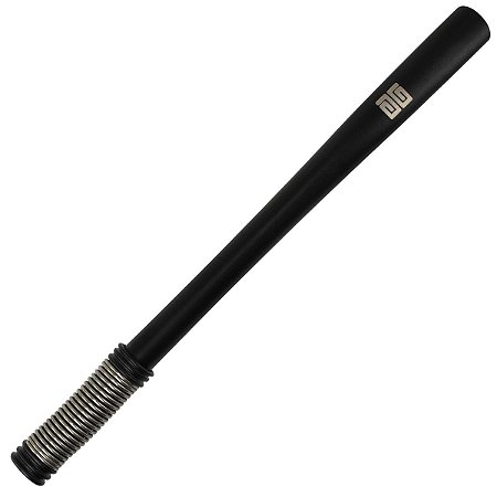 Bomba De Terere Black Erva Inox Preta Lisa C/Mola Externa 19cm