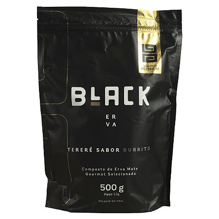 Black Erva Pacote 500g Burrito