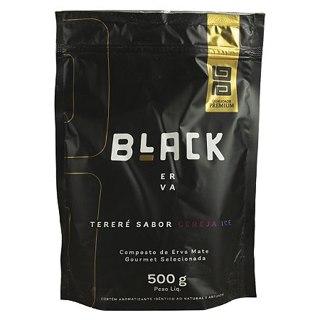 Black Erva Pacote 500g Cereja Ice
